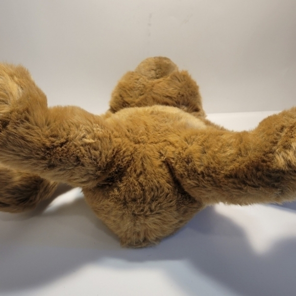 Gund  Cute 11" Brown Teddy Bear Mocha 6410 Seated Acrylic Eyes Embroidered Nose - Picture 3 of 7